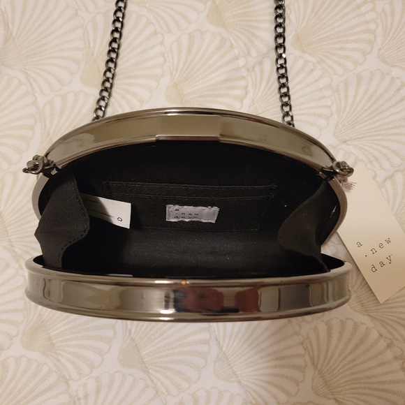 Half Moon Glitter Mini Clutch - A New Day™ - Picture 3 of 5